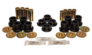 Dodge Viper Control Arm Bushing Set - Front - Energy Suspension - Hyper-Flex Polyurethane - Black - `92-`02 Dodge Viper Control Arm Bushing Set - Front - Energy Suspension - Hyper-Flex Polyurethane - Black - `92-`02